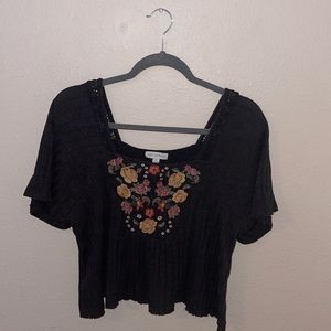 Coco + Jaimeson buckle blouse